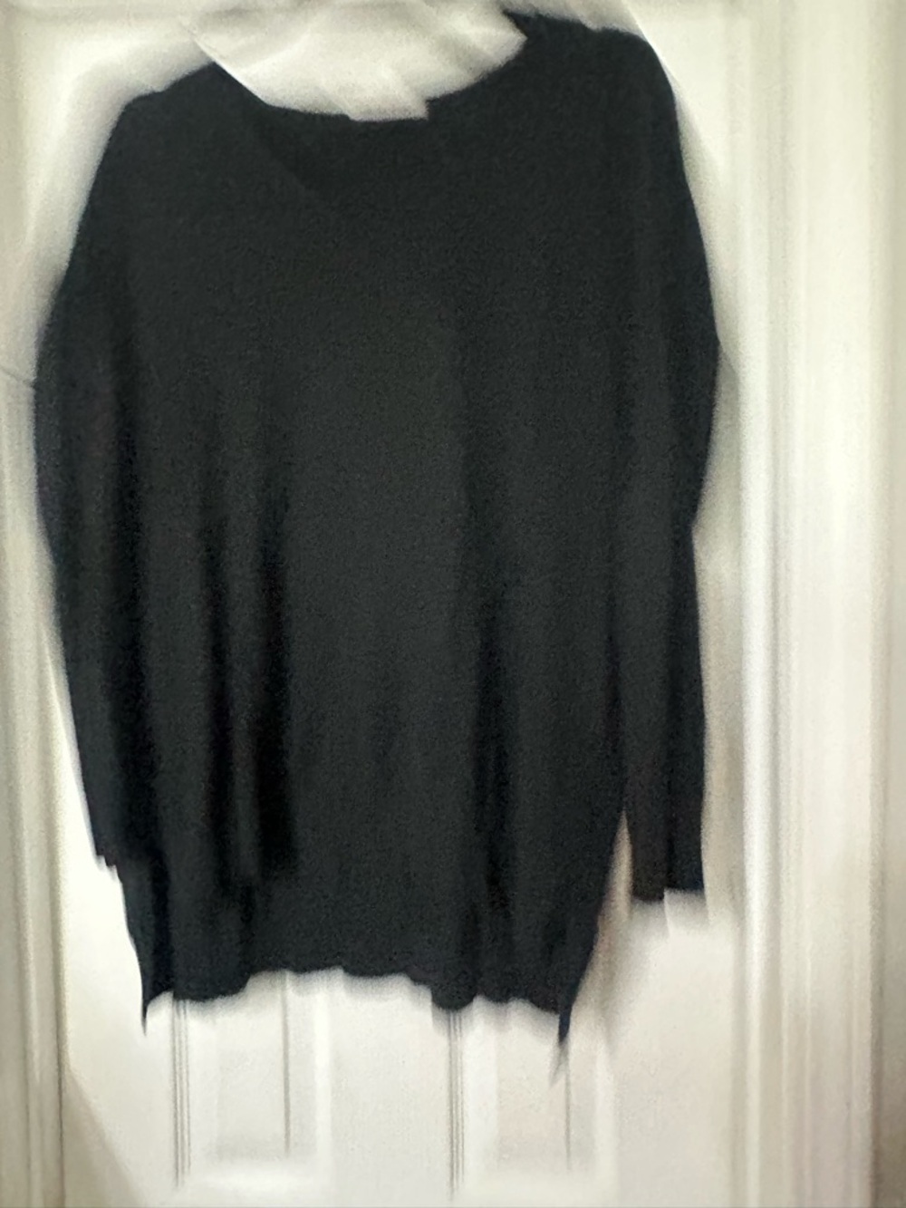 Crewneck Sweater in Black